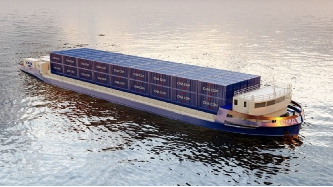 CMA CGM to Deploy Electric Barge with NIKE in Vietnam